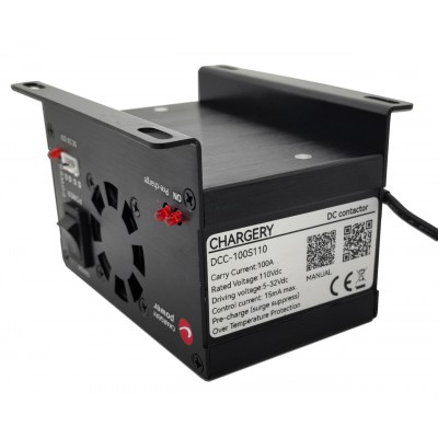 100A Uni-directional DC Contactor SSR Power Switch DCC Relay 50V 80V 110V