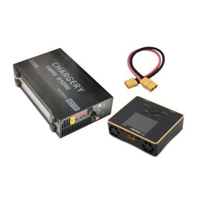 600W/1200W/1500W Power Supply and DX12 Balance Charger COMBO
