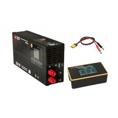600W/1200W/1500W Power Supply and X12 Balance Charger COMBO